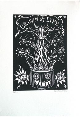 Crown of life print